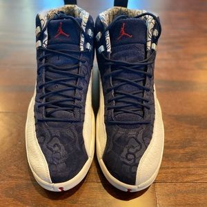 Jordan 12 international obsidian size 11.5